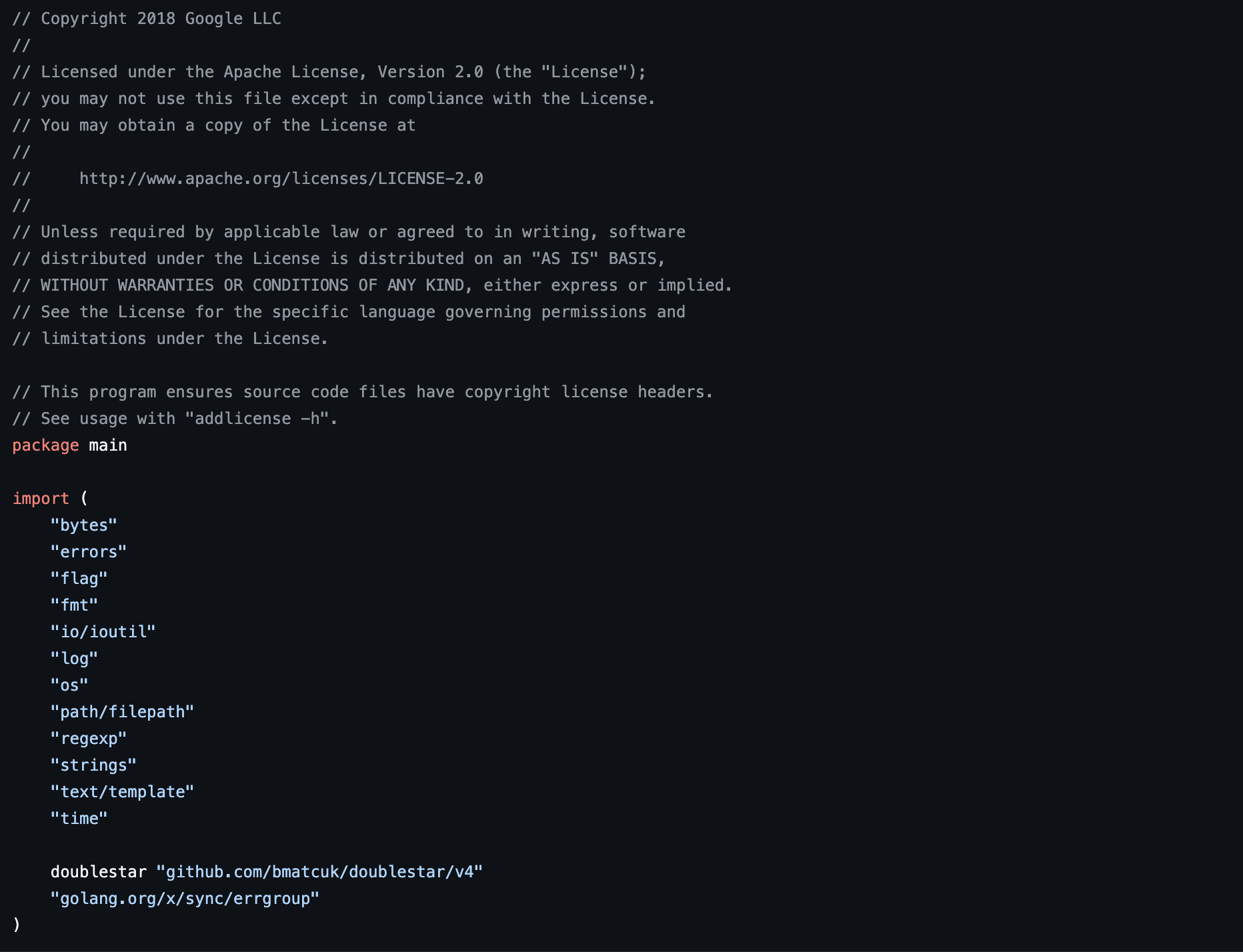 Example of copyright management information