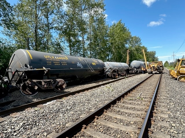 Train derailment